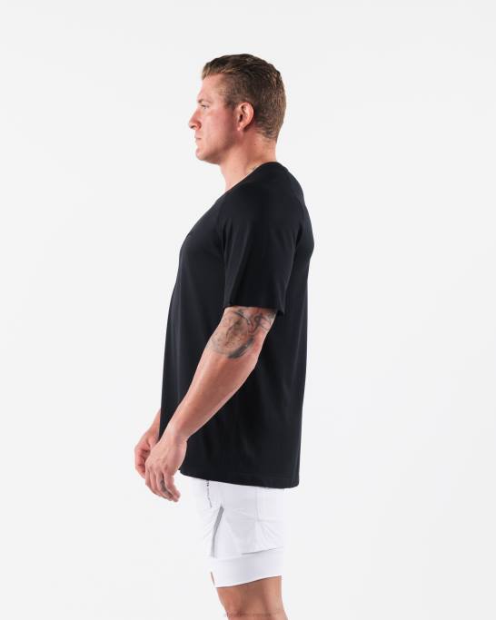aa airtech t-shirt Mænd Alphalete J8D2522 tøj sort