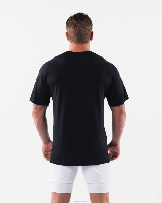 aa airtech t-shirt Mænd Alphalete J8D2522 tøj sort