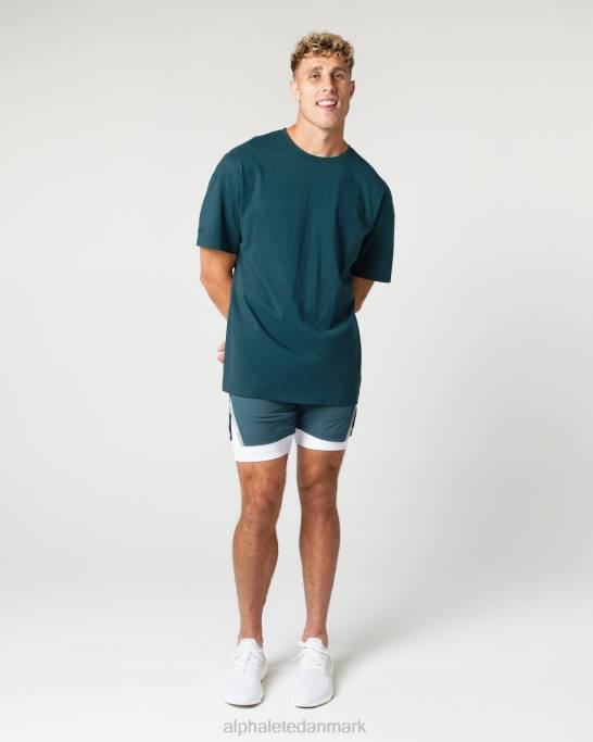 kraftig bomuldstrøje Mænd Alphalete J8D2549 tøj midnatsblå