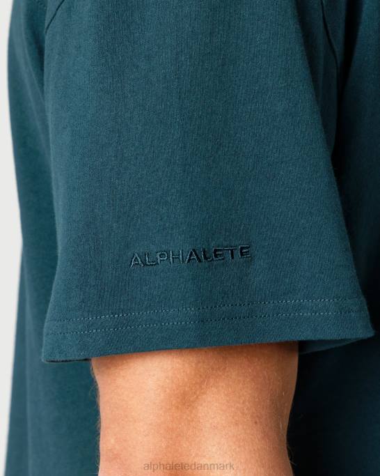 kraftig bomuldstrøje Mænd Alphalete J8D2549 tøj midnatsblå