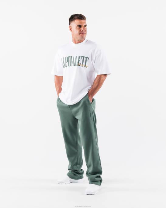 republik t-shirt Mænd Alphalete J8D2489 tøj hvid