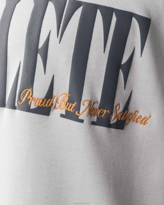 republik t-shirt Mænd Alphalete J8D2491 tøj serena grå