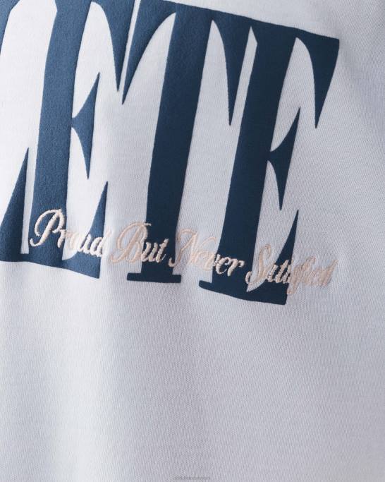 republik t-shirt Mænd Alphalete J8D2495 tøj halogen blå