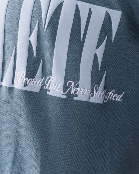 republik t-shirt Mænd Alphalete J8D2498 tøj azul blå