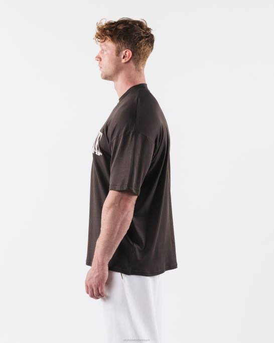 republik t-shirt Mænd Alphalete J8D2505 tøj tyrkisk kaffe brun