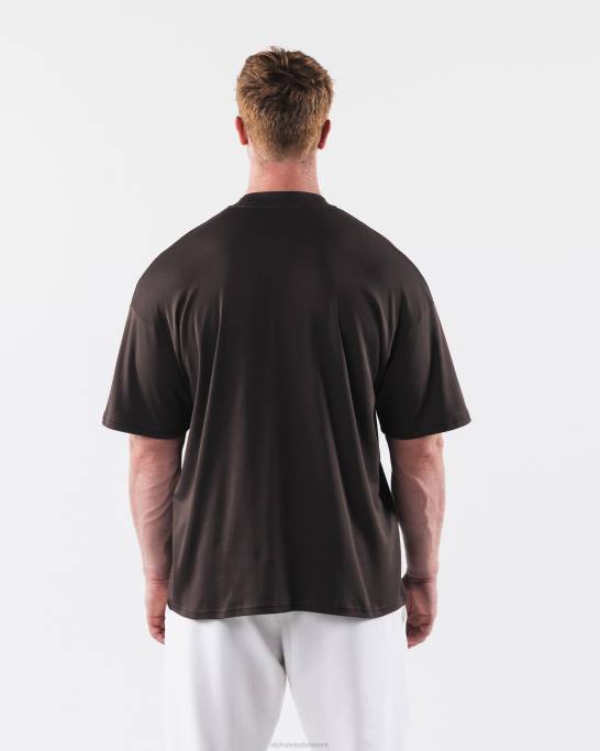 republik t-shirt Mænd Alphalete J8D2505 tøj tyrkisk kaffe brun