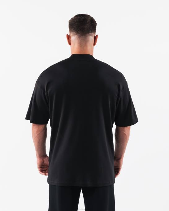 republik t-shirt Mænd Alphalete J8D2506 tøj sort