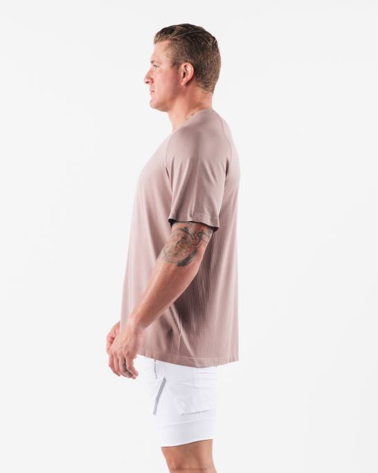 wolf head airtech t-shirt Mænd Alphalete J8D2514 tøj porcelæn brun