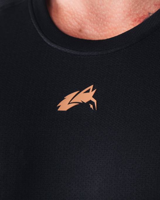 wolf head airtech t-shirt Mænd Alphalete J8D2523 tøj sort