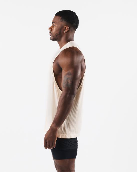 aa airtech cutoff Mænd Alphalete J8D2571 tøj beige brun