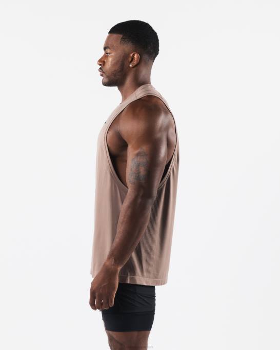 aa airtech cutoff Mænd Alphalete J8D2574 tøj cremet beige brun