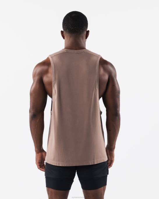 aa airtech cutoff Mænd Alphalete J8D2574 tøj cremet beige brun