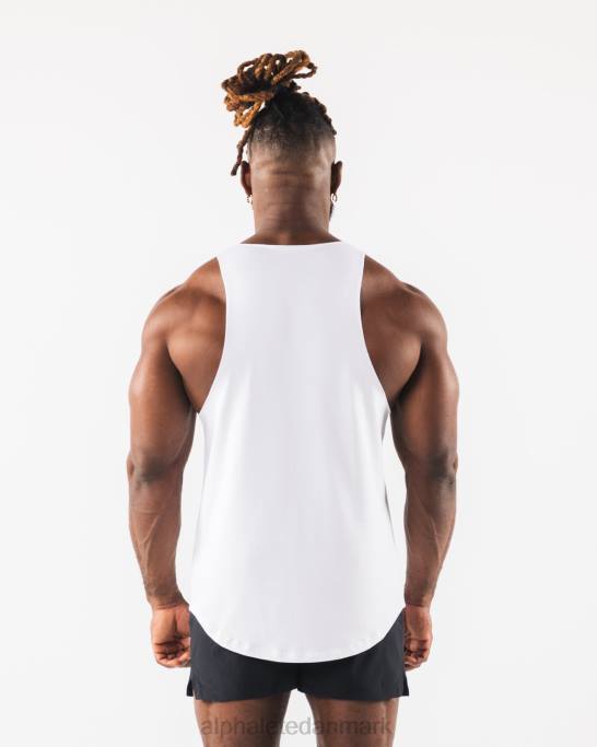 paisley print råskåret tank Mænd Alphalete J8D2578 tøj hvid