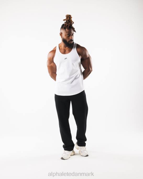 ulvehoved tank Mænd Alphalete J8D2563 tøj hvid/tin