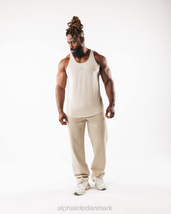 ulvehoved tank Mænd Alphalete J8D2564 tøj havsalt brun