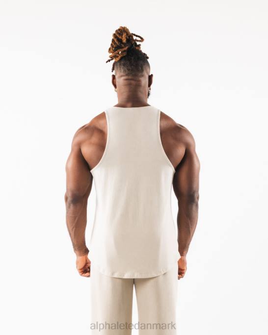 ulvehoved tank Mænd Alphalete J8D2564 tøj havsalt brun