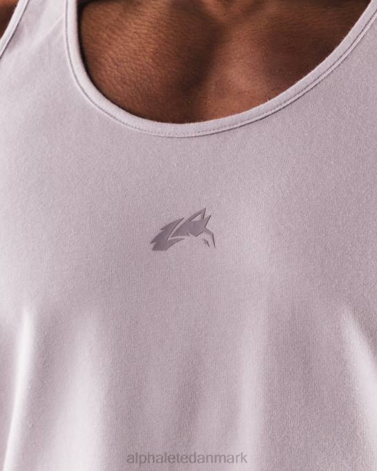 ulvehoved tank Mænd Alphalete J8D2565 tøj rosenvand pink