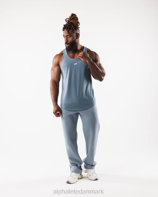 ulvehoved tank Mænd Alphalete J8D2566 tøj gletsjerblå