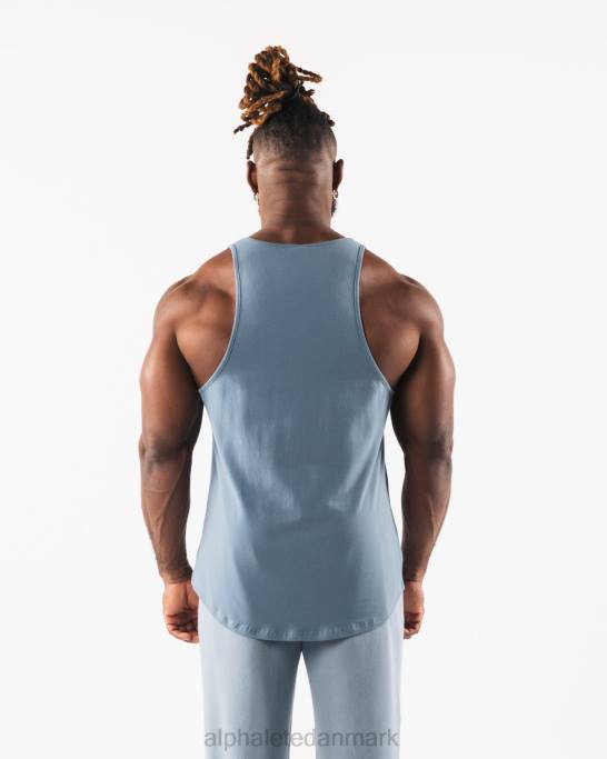 ulvehoved tank Mænd Alphalete J8D2566 tøj gletsjerblå