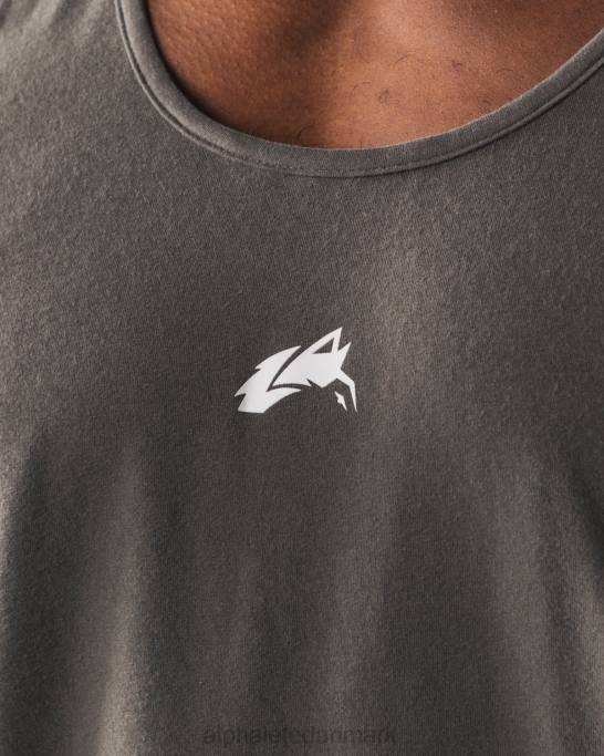 ulvehoved tank Mænd Alphalete J8D2568 tøj tinbrun