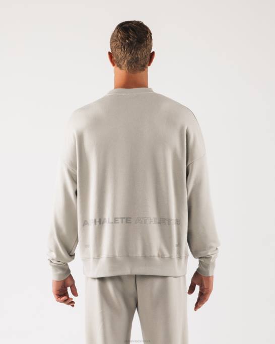 oprindelse crewneck unisex Alphalete J8D2263 tøj overskyet grå