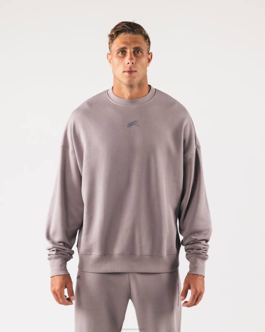 oprindelse crewneck unisex Alphalete J8D2265 tøj rosenvand pink