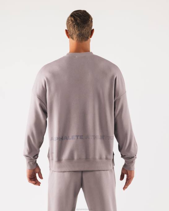 oprindelse crewneck unisex Alphalete J8D2265 tøj rosenvand pink