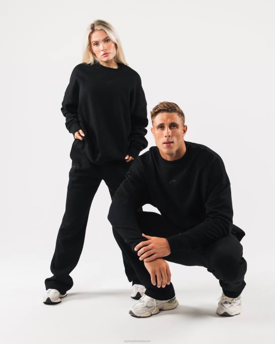 oprindelse crewneck unisex Alphalete J8D2269 tøj sort
