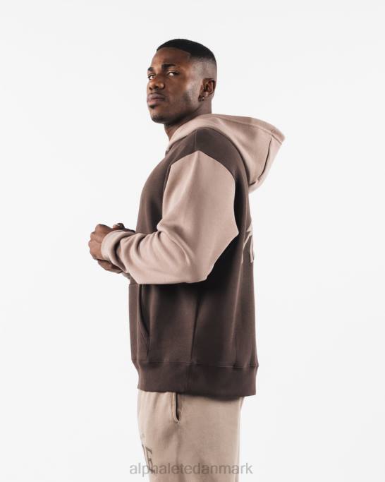 stencil hættetrøje unisex Alphalete J8D2271 tøj kashmir brun