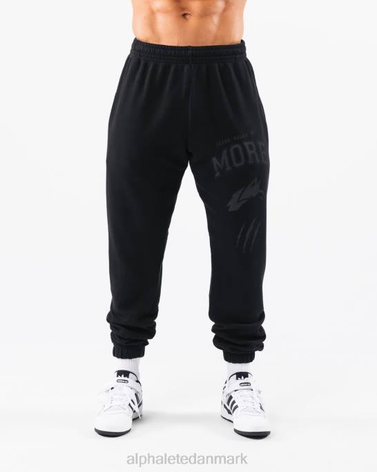 Earth dye grafisk jogger unisex Alphalete J8D2459 tøj sort