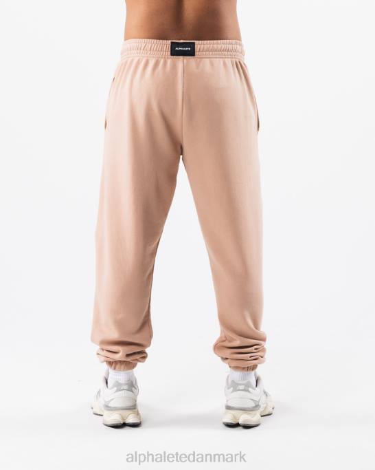 jordfarve naturlig jogger unisex Alphalete J8D2461 tøj okkerbrun