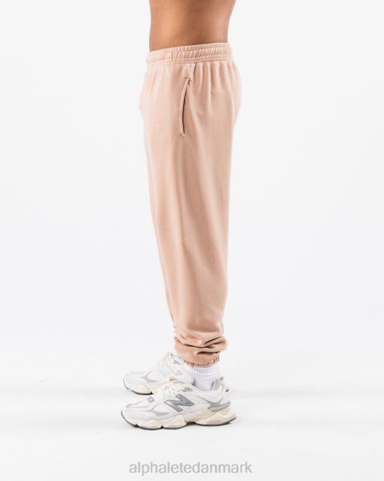 jordfarve naturlig jogger unisex Alphalete J8D2461 tøj okkerbrun