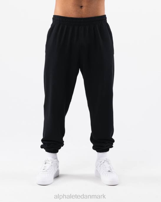 jordfarve naturlig jogger unisex Alphalete J8D2463 tøj sort