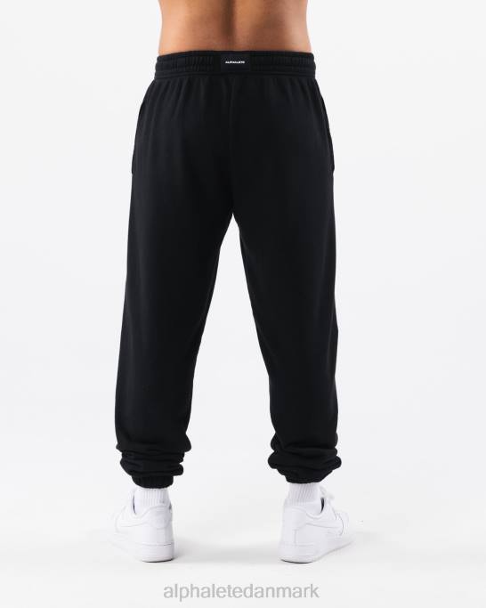 jordfarve naturlig jogger unisex Alphalete J8D2463 tøj sort