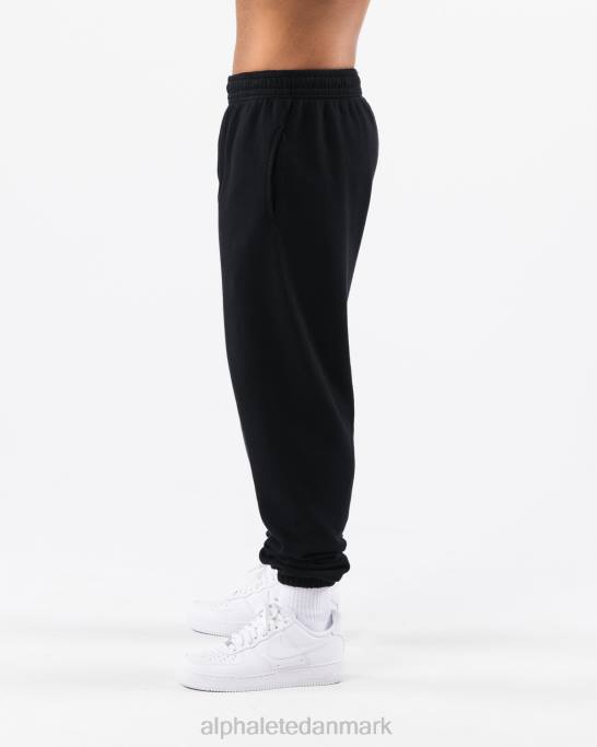 jordfarve naturlig jogger unisex Alphalete J8D2463 tøj sort