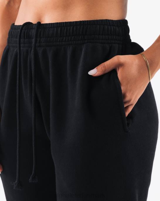 jordfarve naturlig jogger unisex Alphalete J8D2463 tøj sort