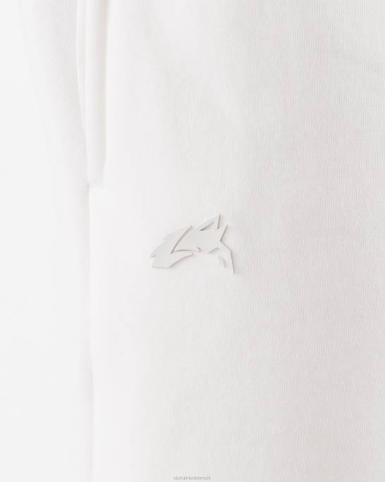 oprindelsesbukser unisex Alphalete J8D2447 tøj hvid