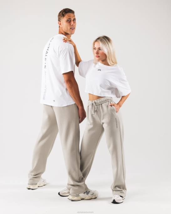 oprindelsesbukser unisex Alphalete J8D2448 tøj overskyet grå