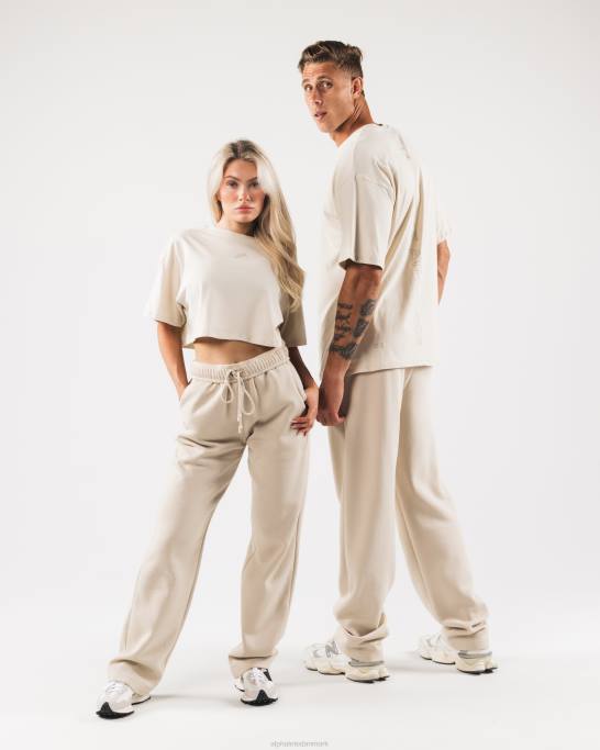 oprindelsesbukser unisex Alphalete J8D2449 tøj havsalt brun