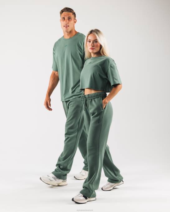 oprindelsesbukser unisex Alphalete J8D2452 tøj fredfyldt grøn