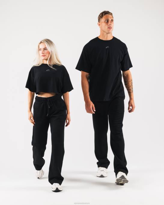 oprindelsesbukser unisex Alphalete J8D2454 tøj sort