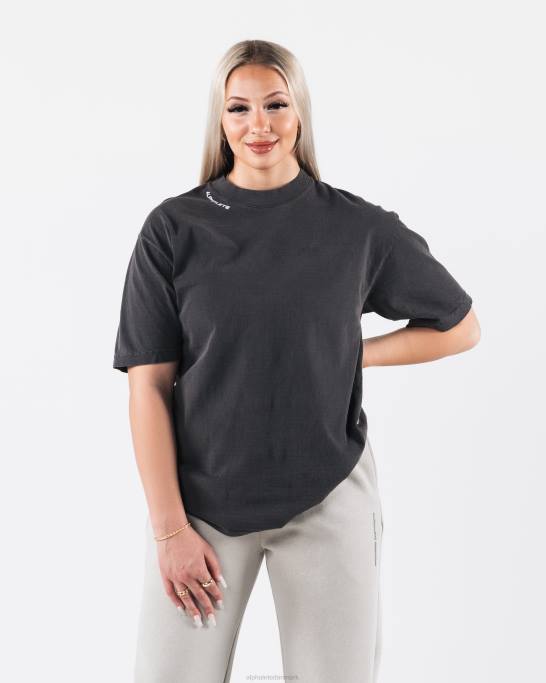 gradient ldb tee unisex Alphalete J8D2197 tøj vintage sort
