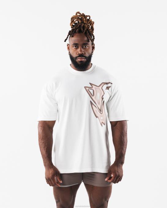 heatmap tee unisex Alphalete J8D2213 tøj hvid