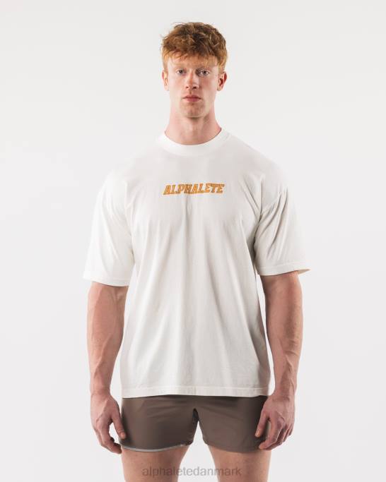 klo tee unisex Alphalete J8D2217 tøj off white