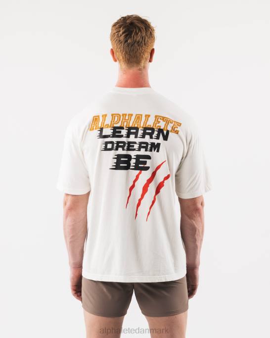 klo tee unisex Alphalete J8D2217 tøj off white