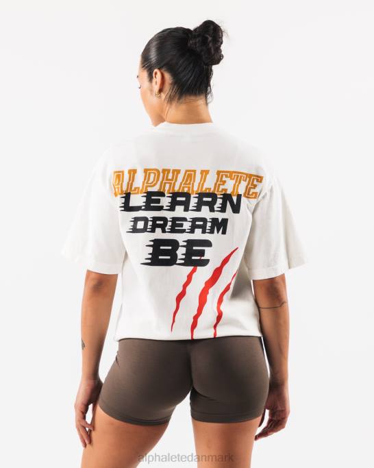 klo tee unisex Alphalete J8D2217 tøj off white