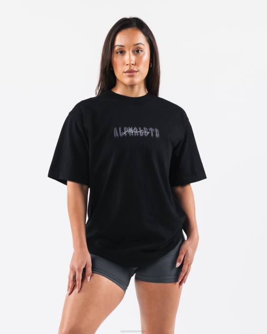 spøgelses t-shirt unisex Alphalete J8D2180 tøj sort
